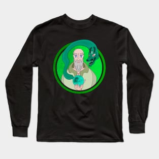 The Monk and the Dragon Long Sleeve T-Shirt